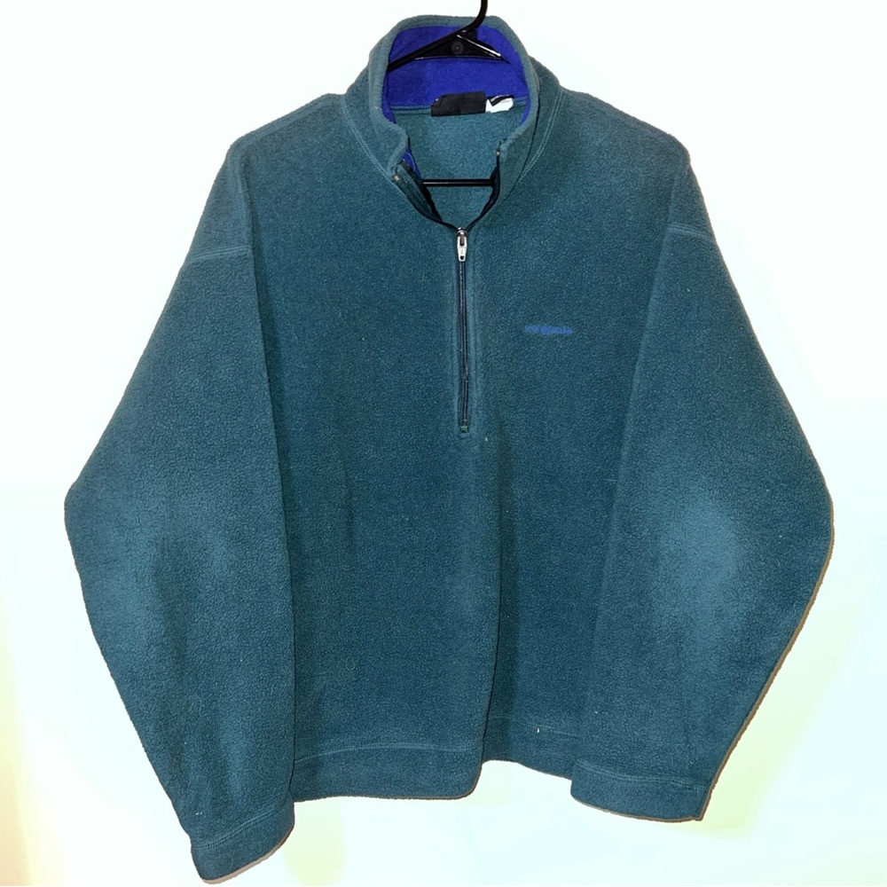 Patagonia Men's Synchilla Fleece Green Sweater Medium